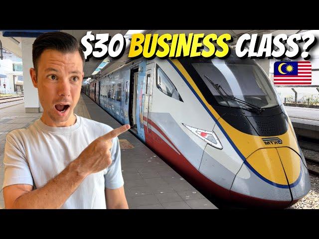 We took Malaysia's Business Class Train Kuala Lumpur to Penang 