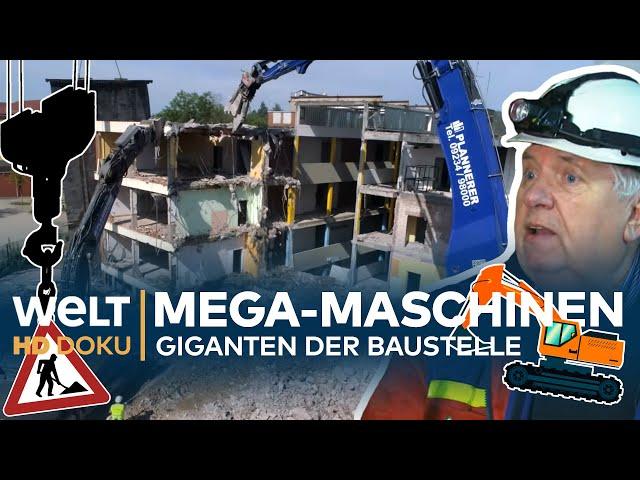 MEGA-MASCHINEN - Giganten der Baustelle | HD Doku