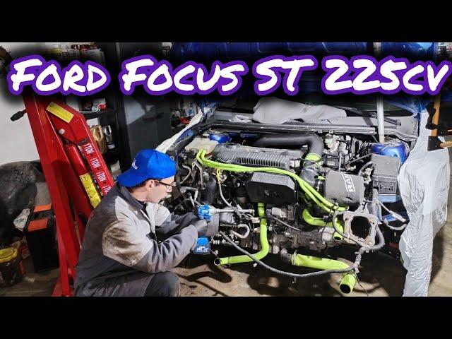 [REUPLOAD] Je démonte le moteur de cette Focus ST 225cv, "the engine Ford Focus is good" 