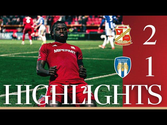 Match Highlights: Swindon Town vs Colchester United