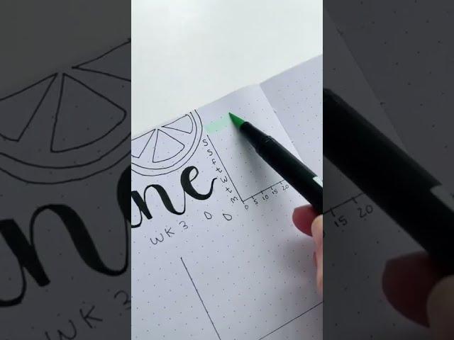 Bullet journal with me 