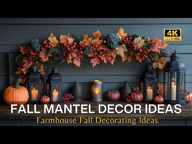 Transform Your Home: Rustic Farmhouse Fall Decor with Fall Mantel Decorating & Centerpiece Ideas