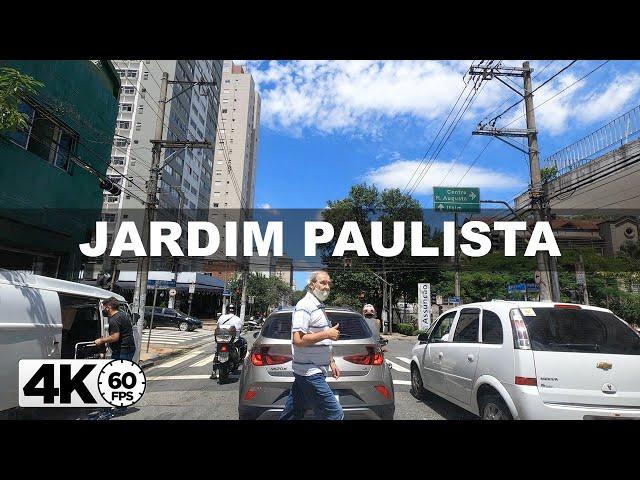 [4K60fps] Driving Jardim Paulista Sao Paulo Brazil -MT4K-