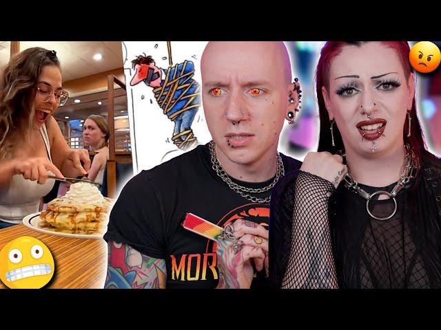 Reacting To Cringe TikToks & Entitled People | Roly & Kaya