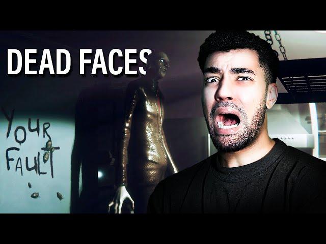 ICH SEHE TOTE MENSCHEN!?  | DEAD FACES HORROR GAME DEMO