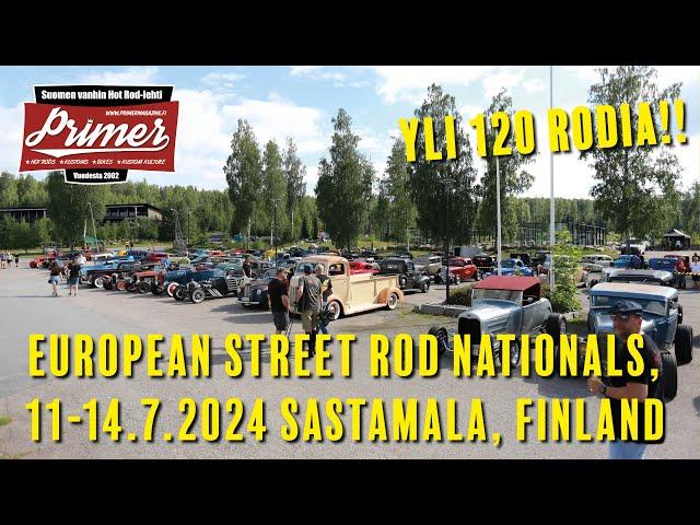 European Street Rod Nationals, 11-14.7.2024 Sastamala, Finland