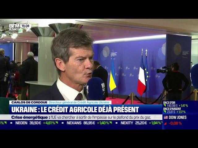 Ukraine : le Crédit Agricole investit pour la reconstruction