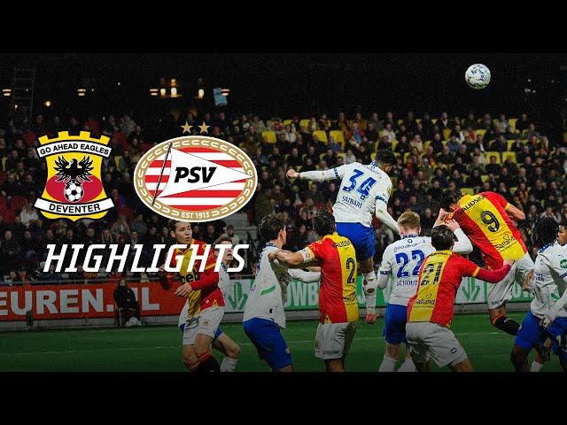 HIGHLIGHTS | Go Ahead Eagles - PSV