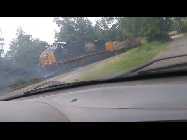 CSX Herzog Rail Coal train Leads to Flomaton Alabama