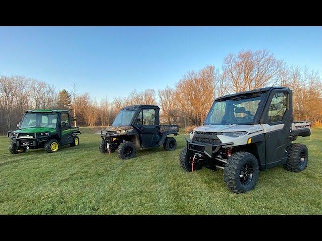 Polaris Ranger Northstar Trail Boss John Deere 835R Gator Can Am Defender Limited Cab King Talk #232