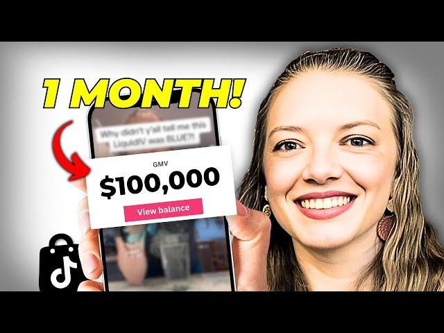 This TikTok Shop Affiliate Generated $100K GMV in 1 Month!