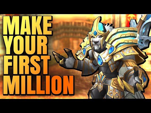 WOW How to Make your FIRST MILLION GOLD SIMPLE