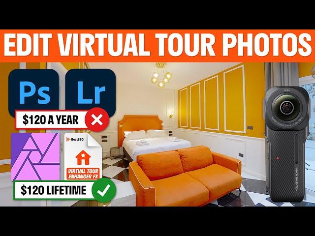 Best 360 Virtual Tour Workflow 2024 WITHOUT Photoshop And Lightroom | Insta360 ONE RS 1-INCH 360