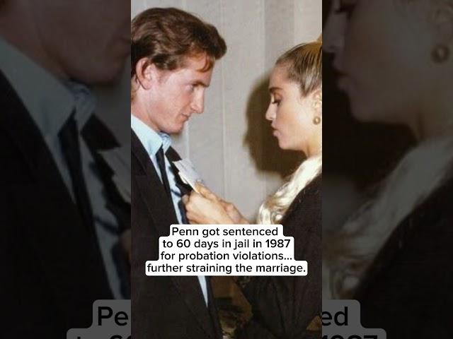 Madonna + Sean Penn ️‍🩹#celebrities #nostalgia #memories