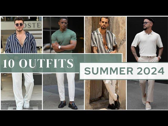 10 Latest Summer Outfit Ideas For Men 2024 | Men's Fashion