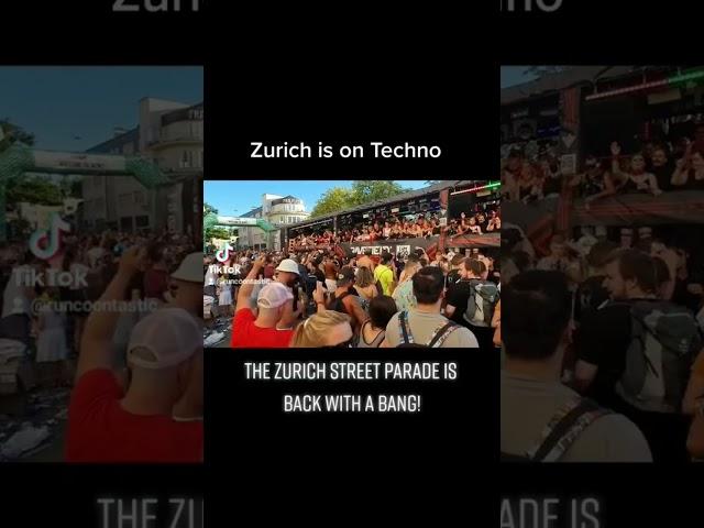 Zurich on Techno 2022...#zurichstreetparade #technostreetparade #zurich #zurichstreetparade2022