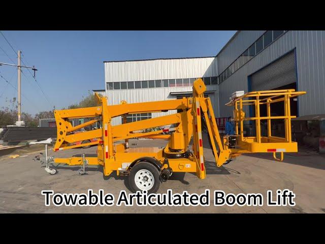 Towable Articulated Boom Lift