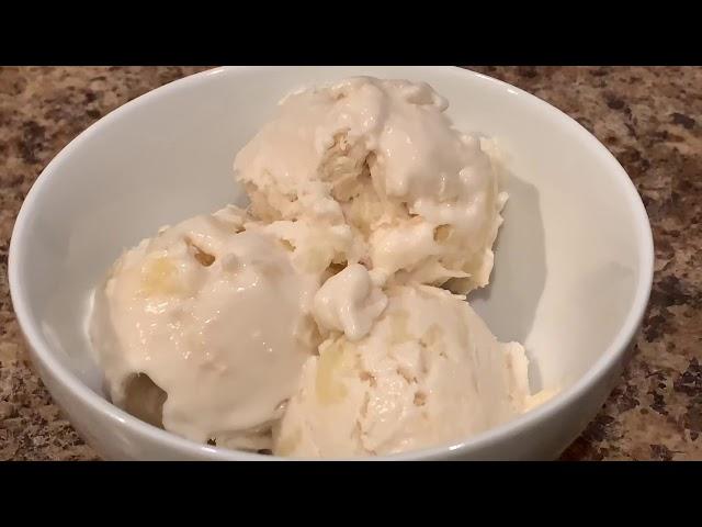 How to Make a Creamy Coconut & Pineapple Ice Cream - Nieve de Pina y Coco