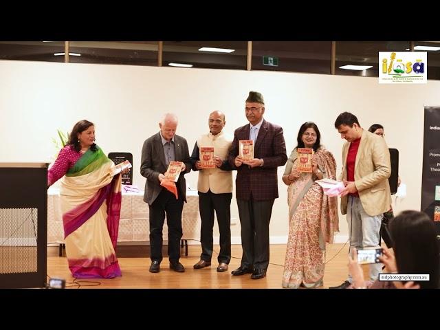 ILASA 11th year Literary Program - Nupur J Jaiswal, Vivek Asri’s book Dastak Launch 1