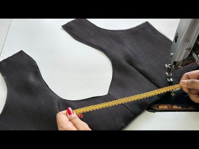 Model Blouse Design | Blouse Back Neck Designs | Cutting And Stitching Back Neck Blouse Design