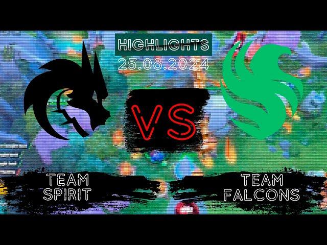 🟥НЕИСТОВАЯ ЗАРУБА В ГРАНД-ФИНАЛЕ | Team Spirit vs Team Falcons FISSURE Universe: E3 | 25.08.2024