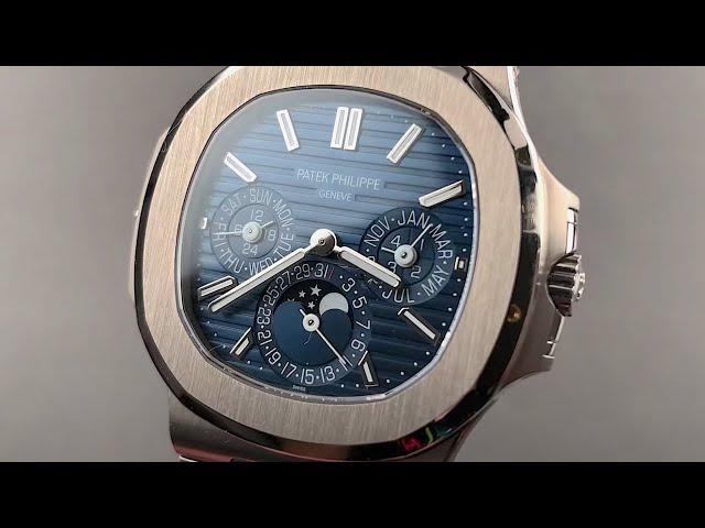 Patek Philippe Nautilus Perpetual Calendar 5740/1G-001 Patek Philippe Watch Review