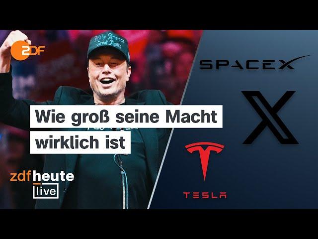 Musk beschimpft auch Habeck - Tesla-Aktie gefallen | Top-Ökonomin Malmendier bei ZDFheute live