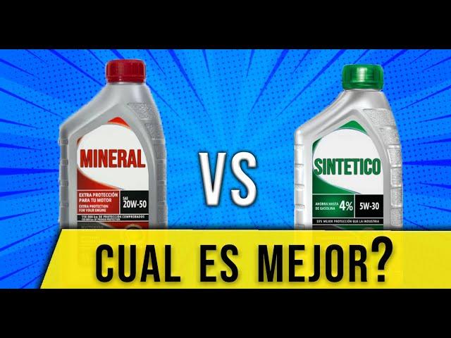 Cual es la diferencia entre un ACEITE SINTETICO y uno NORMAL?