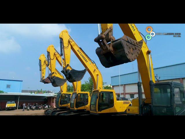 Exclusive Refurbished Hyundai Excavator Export Our Business Associate MHJ Heavy Equipment Trading Co