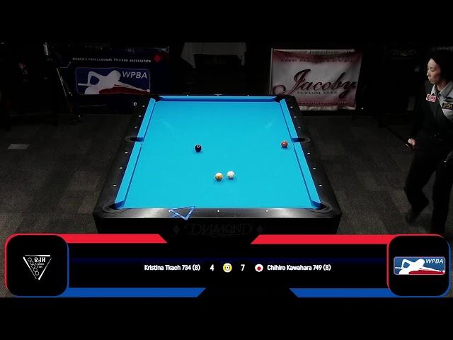 2024 WPBA Dr Pool Jacoby Tour Championship Kristina Tkach vs. Chihiro Kawahara