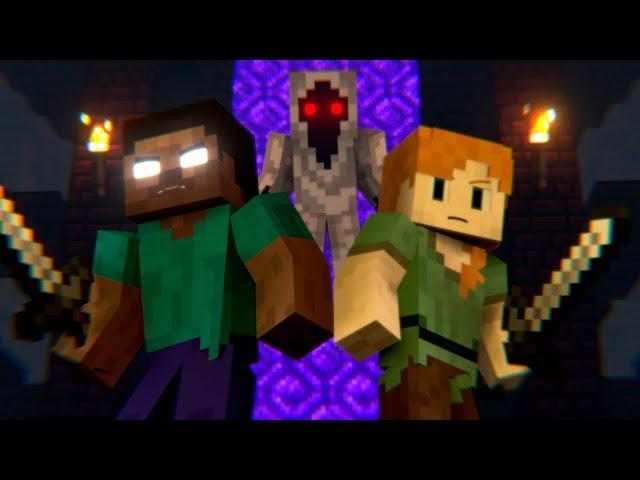 Minecraft short Animation (ep1) (rise of the nether king)