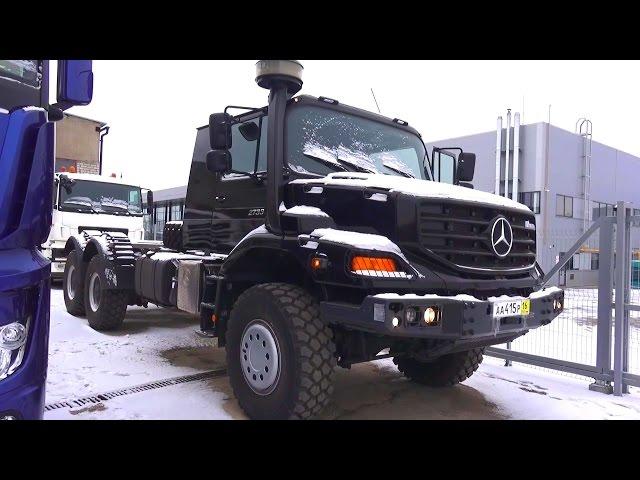 2016 Mercedes-Benz Zetros 2733 6х6. Обзор (интерьер, экстерьер, двигатель).