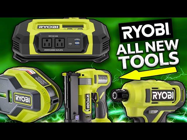 10 New Ryobi Tools You DON'T Want to Miss!