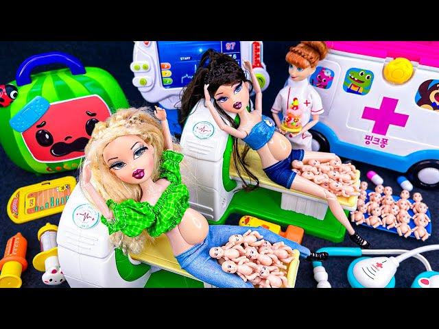  Barbie Doll Surprise Unboxing  Barbie Doctor Playset Unboxing ASMR | Taking Care of Baby Barbie