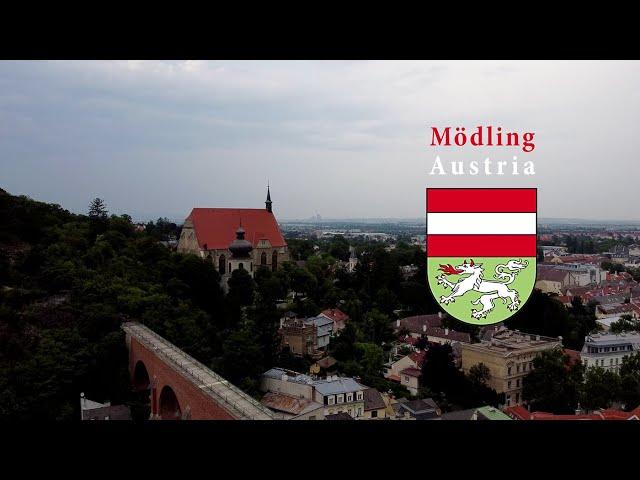 Mödling by drone