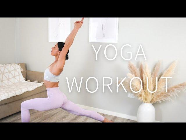 40 MIN YOGA PILATES WORKOUT || Full Body Flow