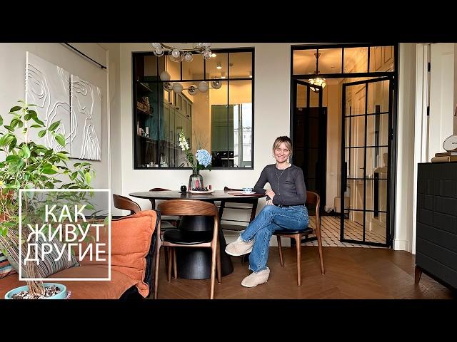 Идеальная ДВУХКОМНАТНАЯ квартира для семьи с ребёнком: Стеклянная перегородка и умное зонирование
