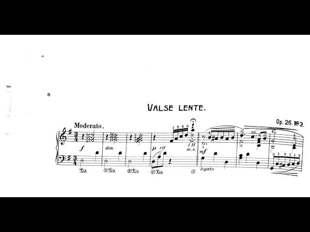 Frederick Max Voss | 5 Melodious Pieces, Op.26