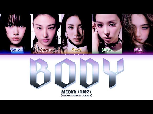 MEOVV(미야오) ‘BODY' (Color Coded Lyrics)