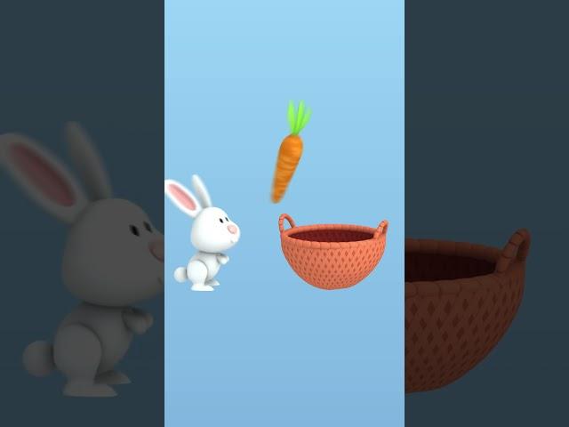 Let's add numbers - Bunnies & Carrots - Quiz Bits #babyfirsttv