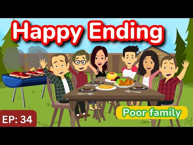 Poor family episode 34 | English Story | Learn English | Animated story | Learn English with Kevin