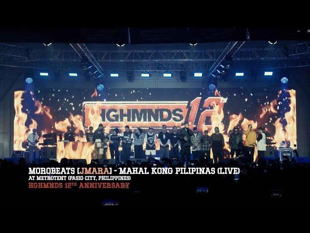 JMara of Morobeats - "Mahal Kong Pilipinas" Live at the HGHMNDS 12th Anniversary Concert