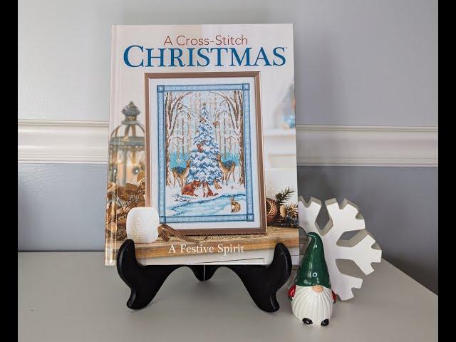 Flosstube Extra: A Cross Stitch Christmas 2024: A Festive Spirit Flip Through