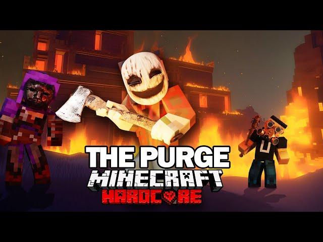 Minecraft's Players Simulate The Purge | Bad At The Game Edition