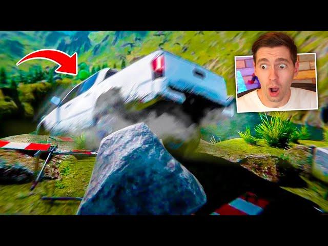 O ACIDENTE DE CARRO no PENHASCO!! (MORREU GERAL) - Accident Game