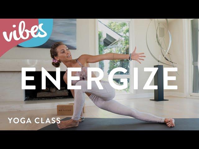 Energizing Vinyasa Flow with Ashton August ️ FULL LENGTH YOGA CLASS