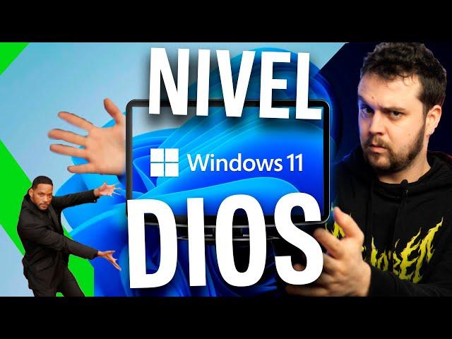 WINDOWS 11 NIVEL DIOS: 17 TRUCOS y FUNCIONES para DOMINARLO