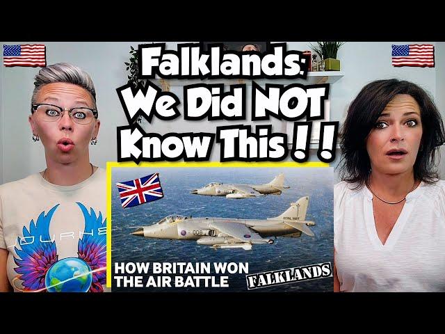 American Couple Reacts: Falklands Conflict in the Air | How British Harriers & Skill-Beat The Odds!
