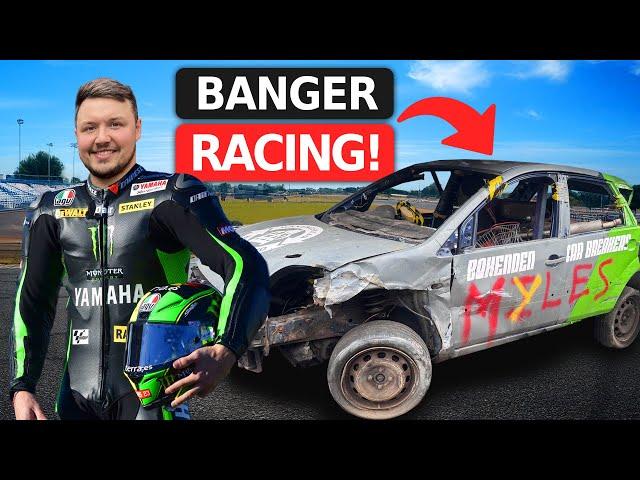 OUR FIRST TIME EVER BANGER RACING! Nothing Ever Goes to Plan!