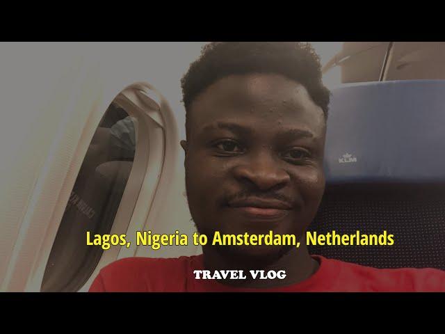 Travel Vlog: Lagos, Nigeria to Amsterdam, Netherlands | KLM | Airbus A330-200